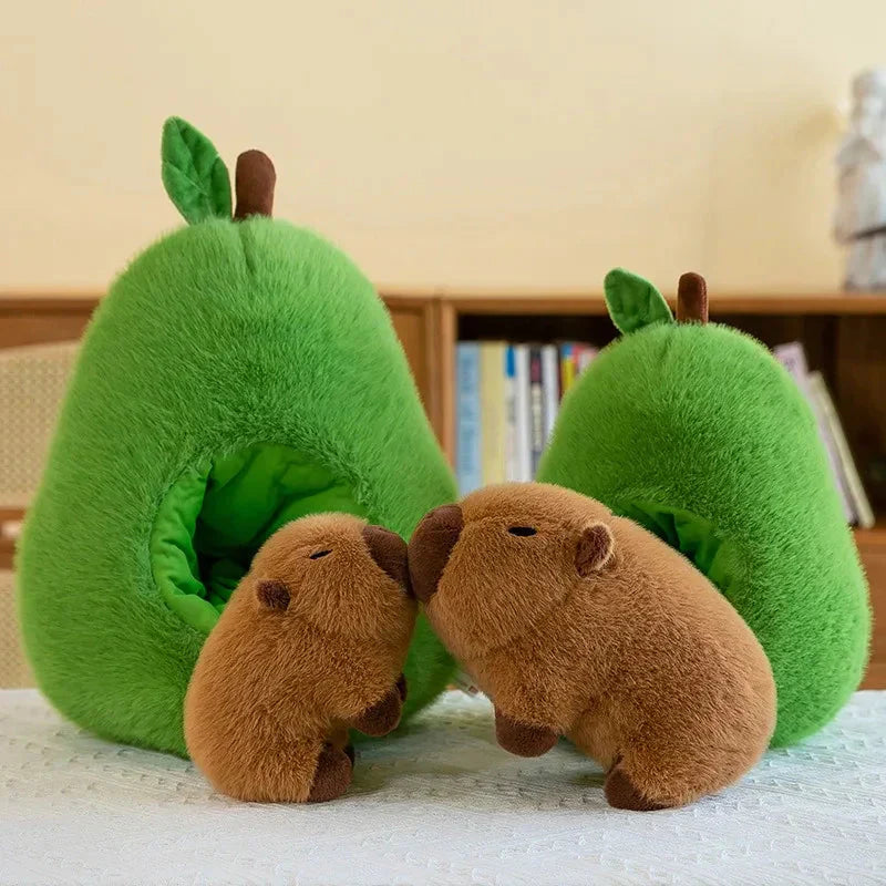 Soft Avocado Kawaii Plush Toy