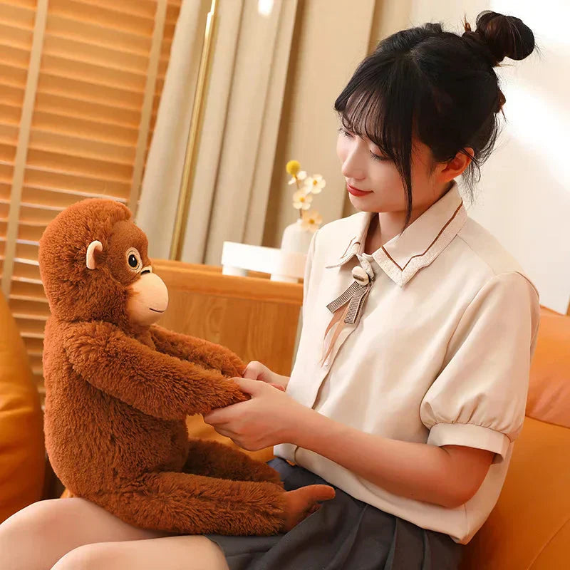 Soft Cuddly Monkey Baby Toy Plush