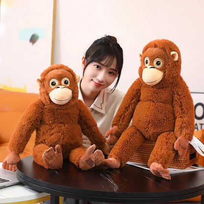 Soft Cuddly Monkey Baby Toy Plush