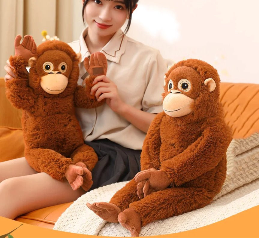 Soft Cuddly Monkey Baby Toy Plush