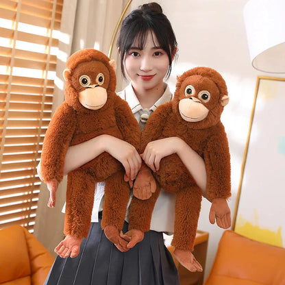Soft Cuddly Monkey Baby Toy Plush