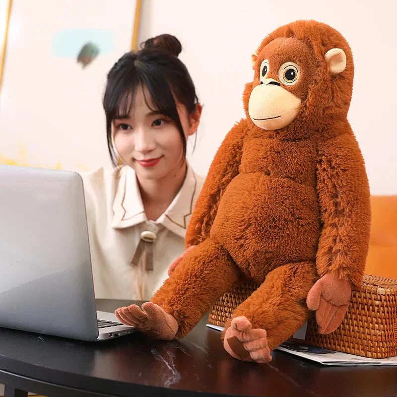 Soft Cuddly Monkey Baby Toy Plush