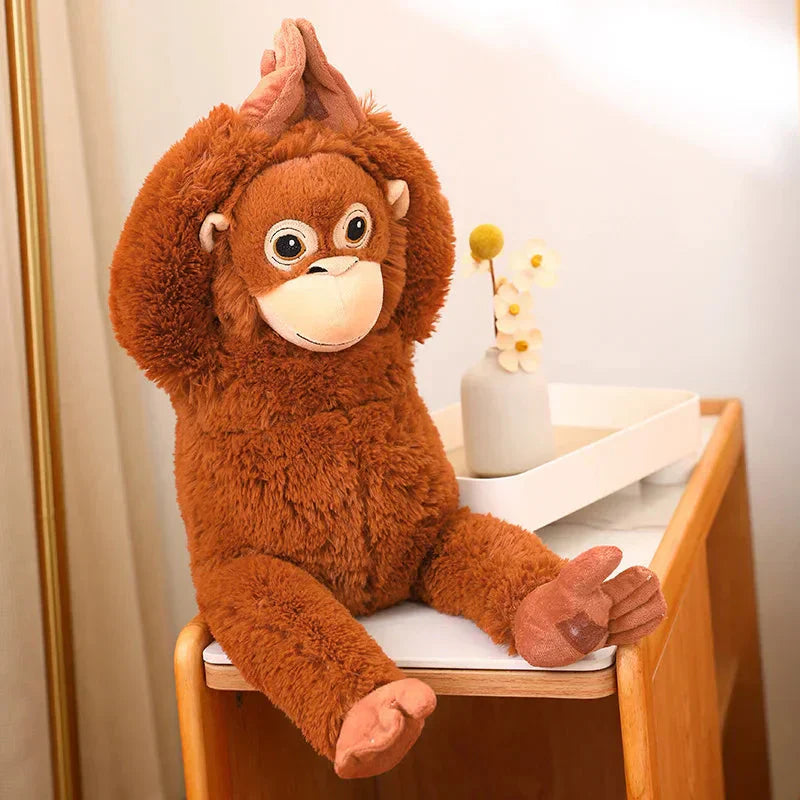 Soft Cuddly Monkey Baby Toy Plush