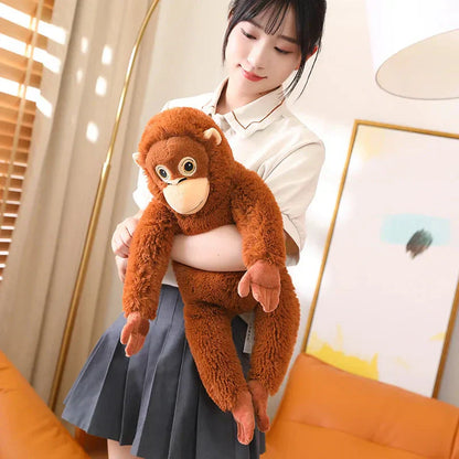 Soft Cuddly Monkey Baby Toy Plush