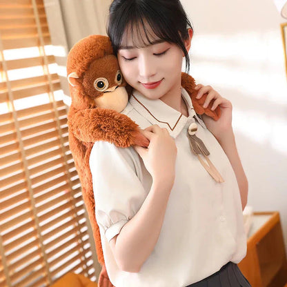 Soft Cuddly Monkey Baby Toy Plush
