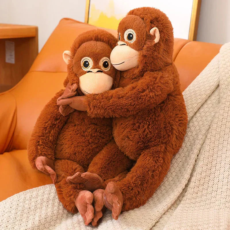 Soft Cuddly Monkey Baby Toy Plush
