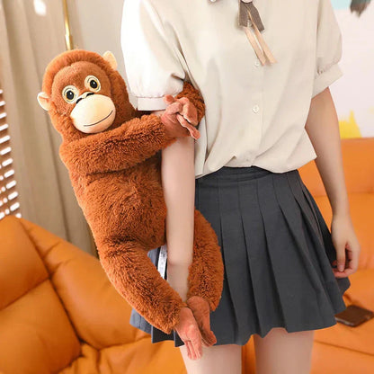 Soft Cuddly Monkey Baby Toy Plush