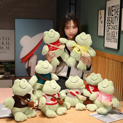 Cute Funny Frog Soft Toy Set