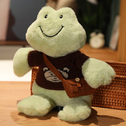Cute Funny Frog Soft Toy Set