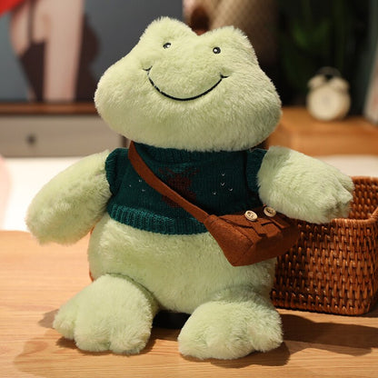 Cute Funny Frog Soft Toy Set
