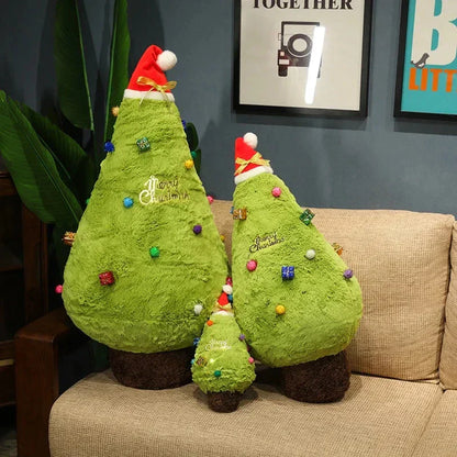 Soft Holiday Tree Teddy Plush