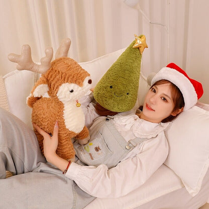 Soft Xmas Reindeer Cute Plush Toy