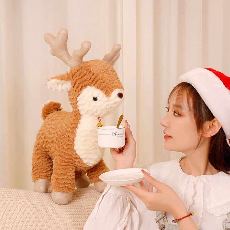 Soft Xmas Reindeer Cute Plush Toy