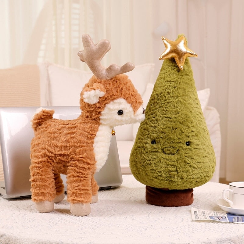 Soft Xmas Reindeer Cute Plush Toy