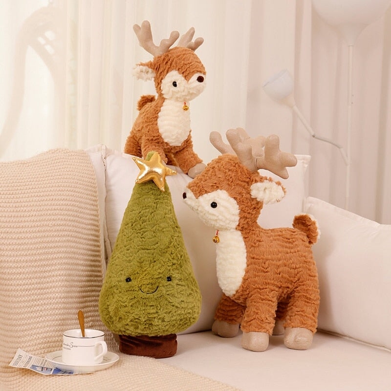 Soft Xmas Reindeer Cute Plush Toy
