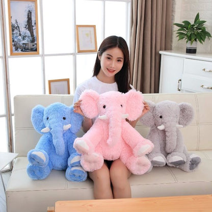 Cuddly Elephant Figurine Set