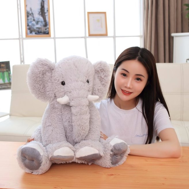 Cuddly Elephant Figurine Set