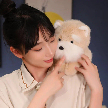 Soft Cute Schnauzer Dog Stuffed Toy