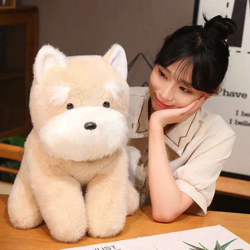 Soft Cute Schnauzer Dog Stuffed Toy