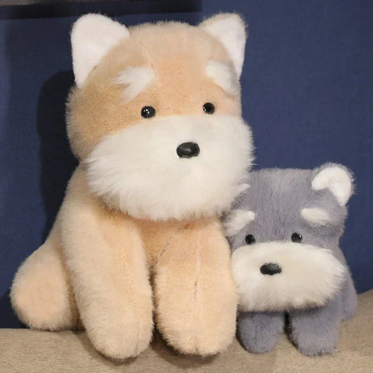 Soft Cute Schnauzer Dog Stuffed Toy - Befez