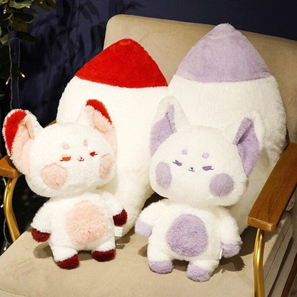 Soft Cute Big Tail Fox Stuffed Animals