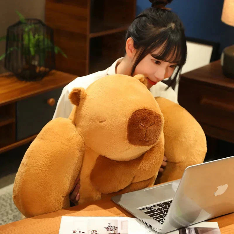 Cuddly Large Rodent Stuffed Animal Toy