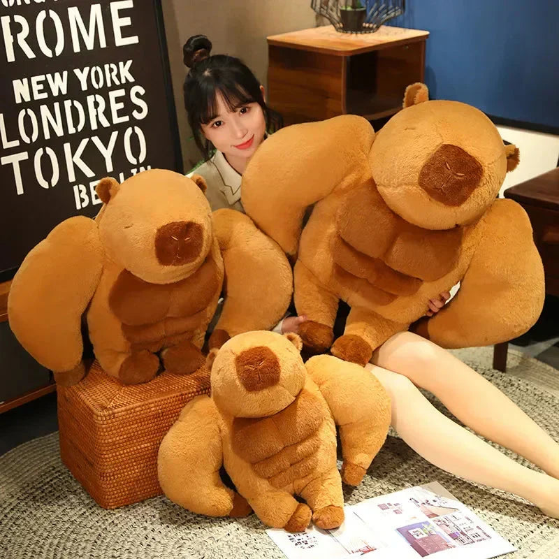 Cuddly Large Rodent Stuffed Animal Toy