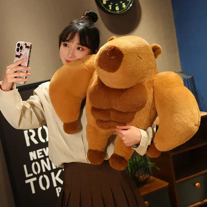 Cuddly Large Rodent Stuffed Animal Toy