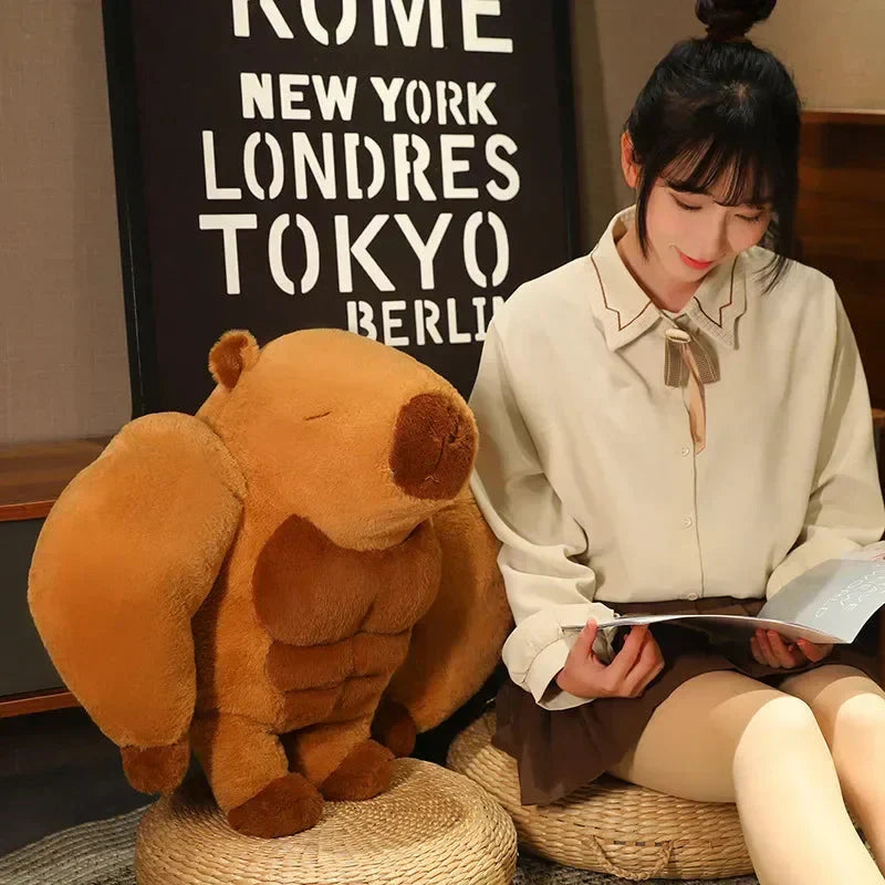 Cuddly Large Rodent Stuffed Animal Toy