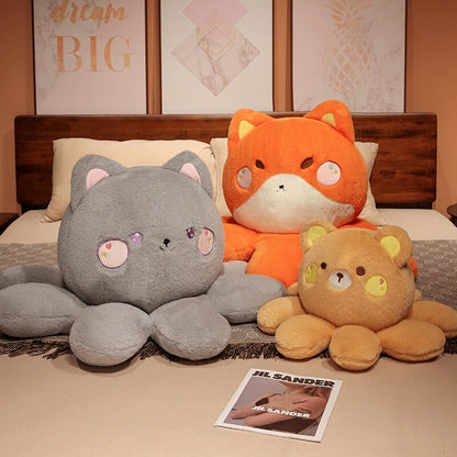 Soft Cuddly Plush Toy Animals Set