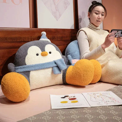 Soft Penguin Support Cushion Pillow