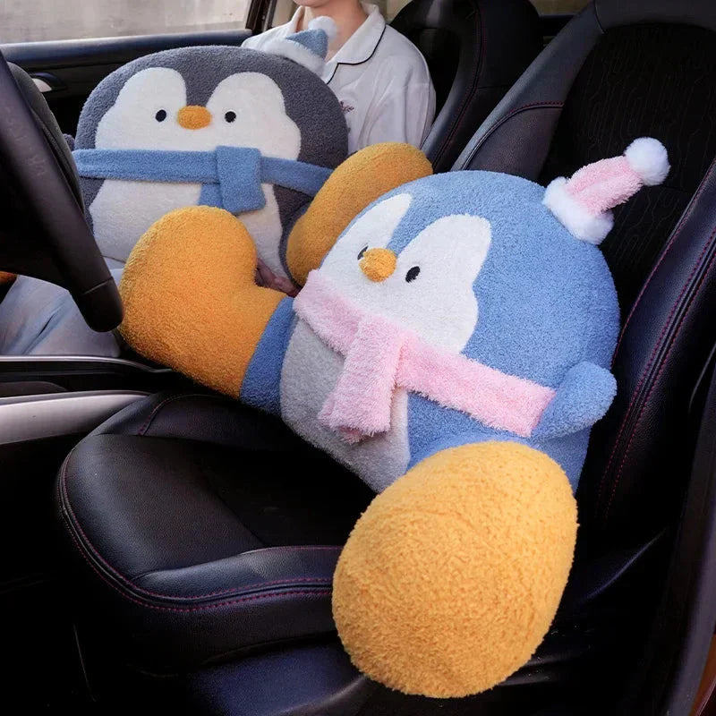 Soft Penguin Support Cushion Pillow