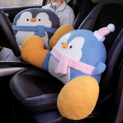 Soft Penguin Support Cushion Pillow