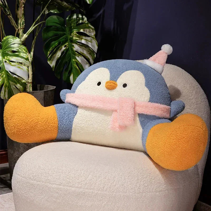 Soft Penguin Support Cushion Pillow
