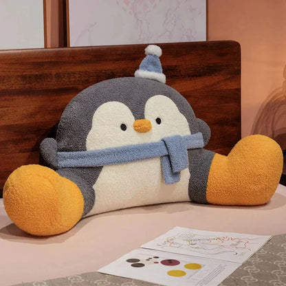 Soft Penguin Support Cushion Pillow