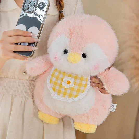 Cuddly Penguin Baby Soft Toys with Bib - Befez