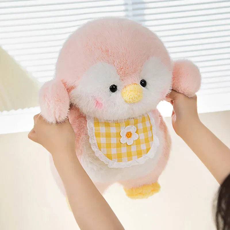 Cuddly Penguin Baby Soft Toys with Bib