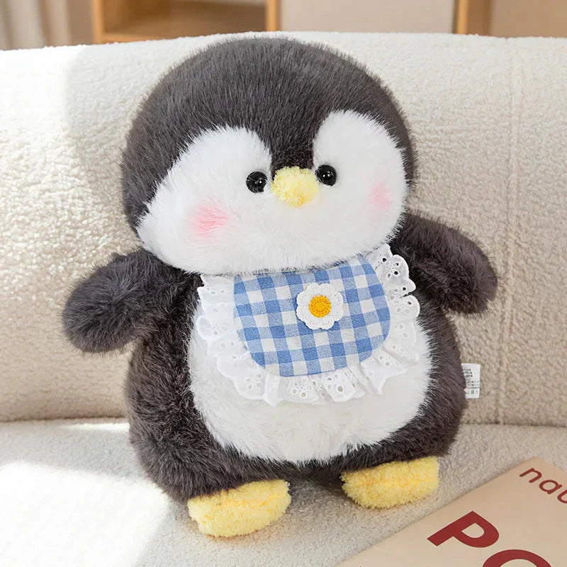 Cuddly Penguin Baby Soft Toys with Bib