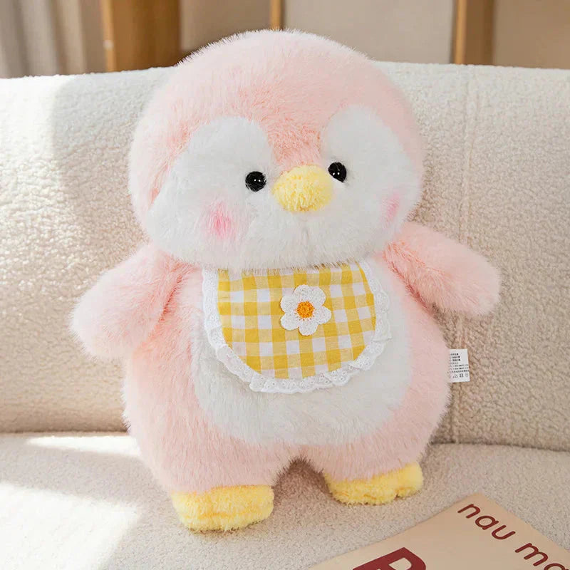 Cuddly Penguin Baby Soft Toys with Bib