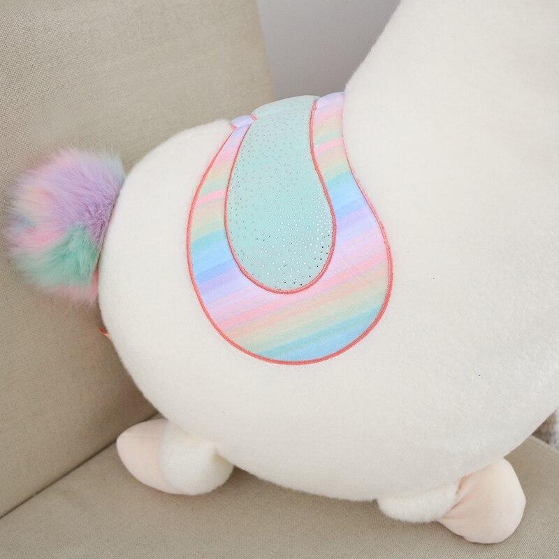 Colorful Soft Alpaca Plush Toy