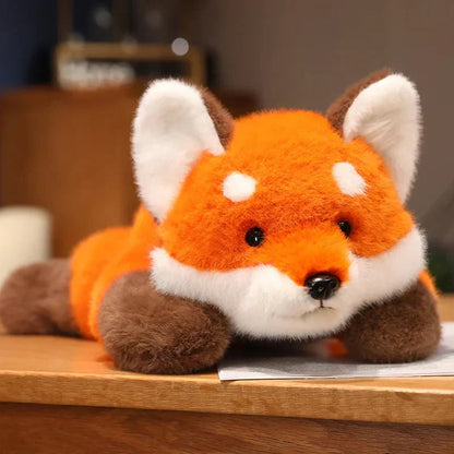 Cuddly Red Panda and Fox Soft Toys