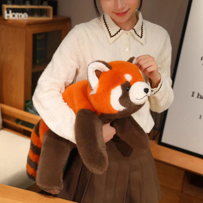 Cuddly Red Panda and Fox Soft Toys