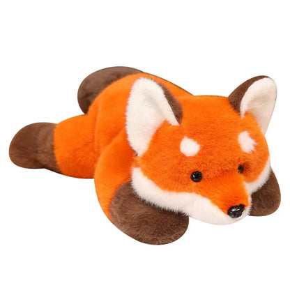 Cuddly Red Panda and Fox Soft Toys