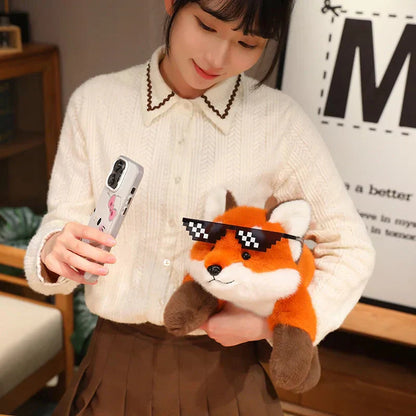 Cuddly Red Panda and Fox Soft Toys