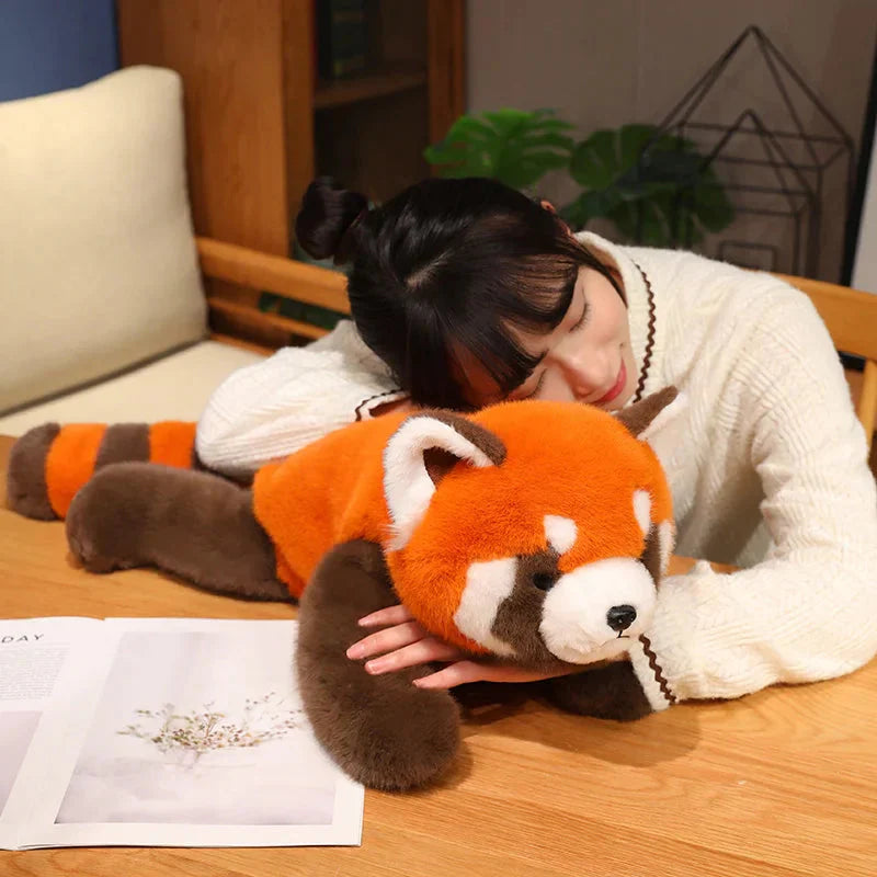 Cuddly Red Panda and Fox Soft Toys