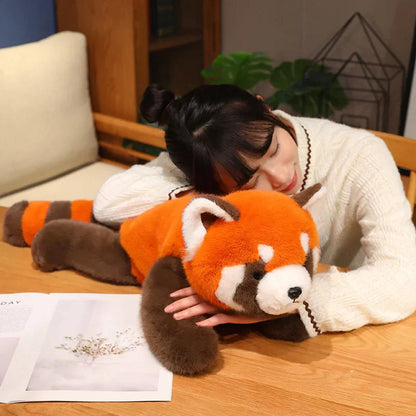 Cuddly Red Panda and Fox Soft Toys