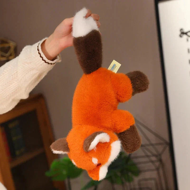 Cuddly Red Panda and Fox Soft Toys