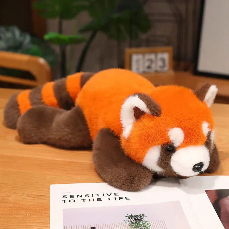 Cuddly Red Panda and Fox Soft Toys