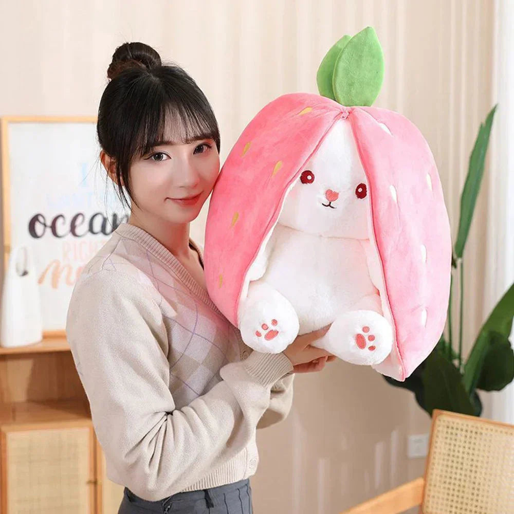Soft Cuddly Bunny Zip Up Plush Toy - Befez