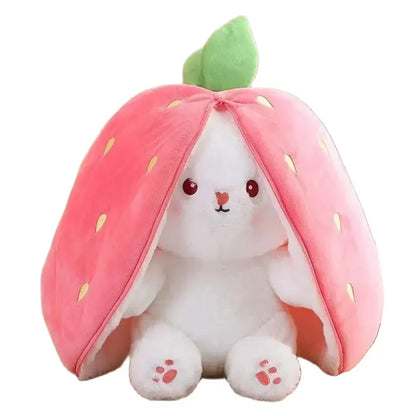 Soft Cuddly Bunny Zip Up Plush Toy